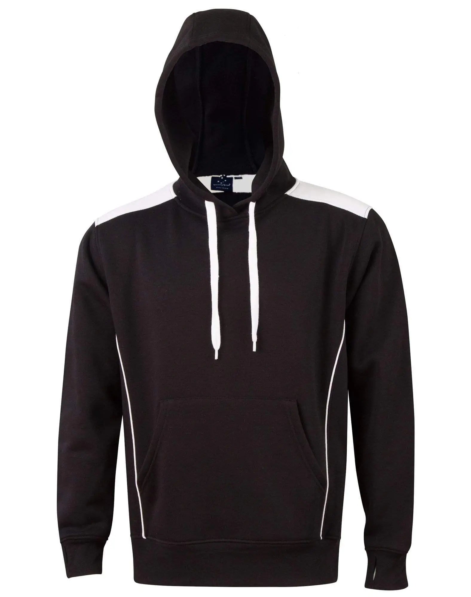 Winning Spirit Croxton Hoodie Adult Unisex Fl19 Casual Wear Winning Spirit Black/White XS